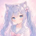蓝灰双马尾的星屑放映室头像